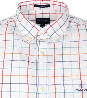 Gant Shirt Pane White