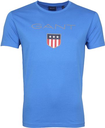 Gant T-shirt Shield Blue