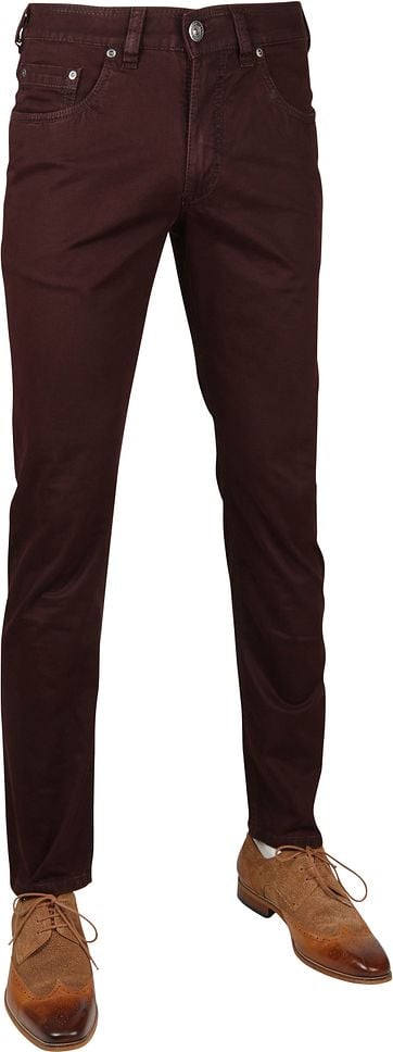 Gardeur Bill Hose Dessin Rot