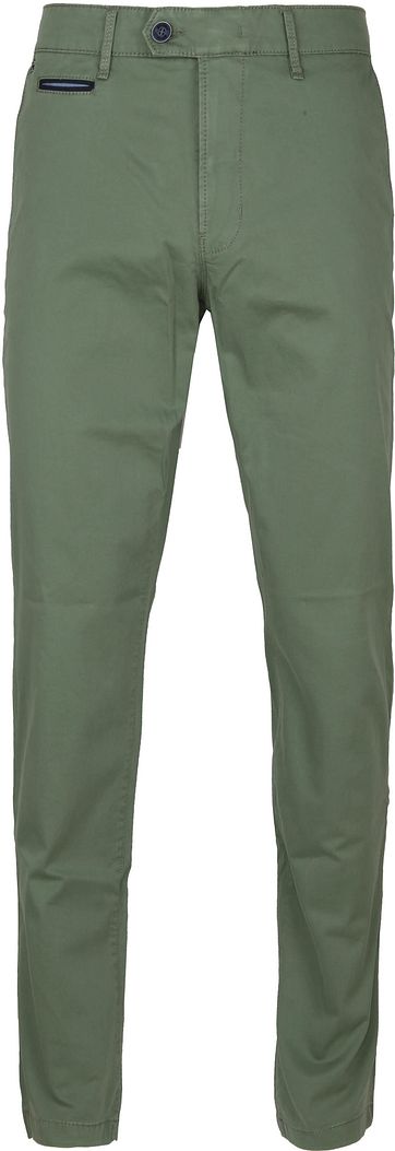 Gardeur Chino Groen Benny 3
