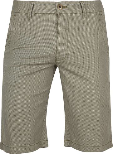 Gardeur Short Bermuda Dessin Groen