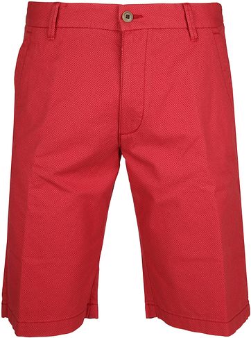Gardeur Short Bermuda Dessin Rot