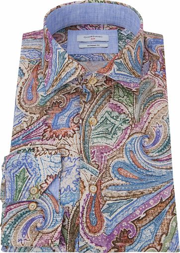 Giordano Overhemd Baggio Multicolour