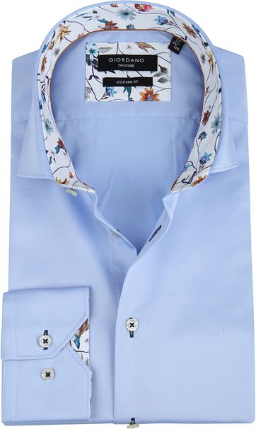 Giordano Shirt Baggio Light Blue