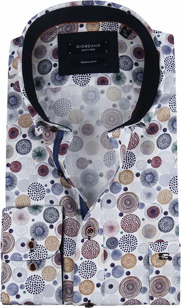 Giordano Shirt Kennedy Graphic Multicolor