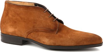 Giorgio Amalfi Schuh Cognac Wildleder