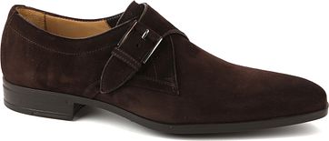 Giorgio Amalfi Shoe Monk Strap Brown