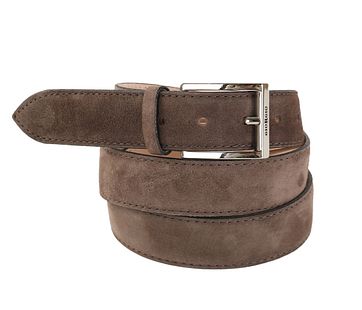 Giorgio Belt Brown Suede