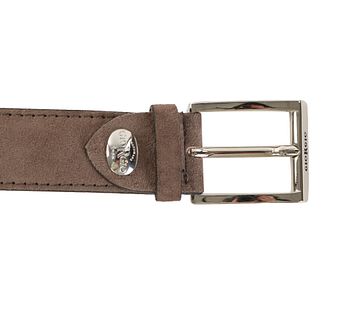 Giorgio Belt Brown Suede