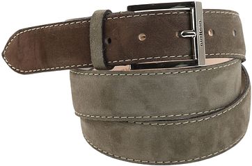 Giorgio Belt Green Suede
