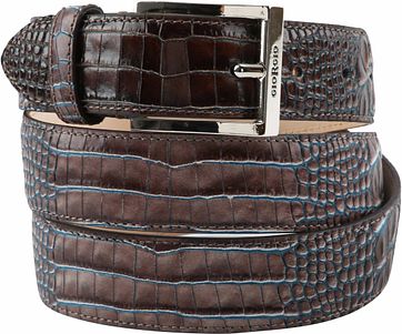 Giorgio Gürtel Cerby Braun Blau