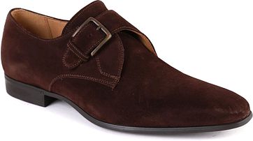 Giorgio Monk Strap Suede Brown