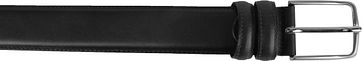 Giorgio Scandicci Ledergürtel Schwarz