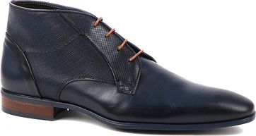 Giorgio Schuh Leder Montana Blau