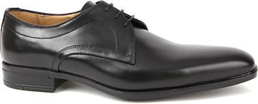 zwarte leren schoenen