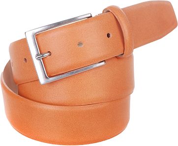 Gurtel Leder Orange C65