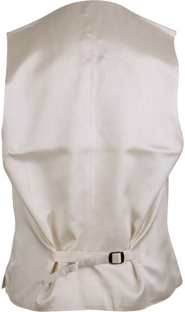 Hochzeit Gilet Ecru Carre