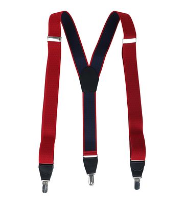 Hosenträger Rot Punkt