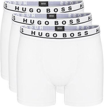Hugo Boss Boxershorts Brief 3-Pack Wit