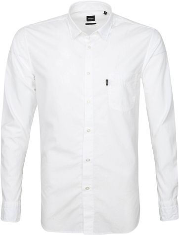 Hugo Boss Hemd Magneton Weiß