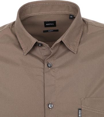 Hugo Boss Overhemd Magneton Khaki