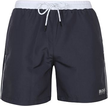 grey hugo boss swim shorts