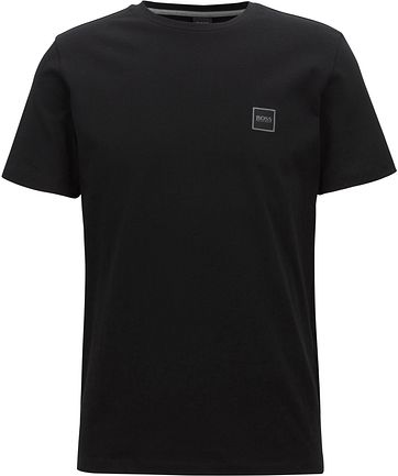 Hugo Boss T-shirt Tales Zwart