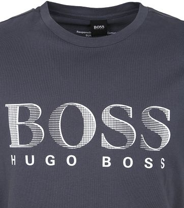 Hugo Boss T-shirt UV-Protection Donkergrijs