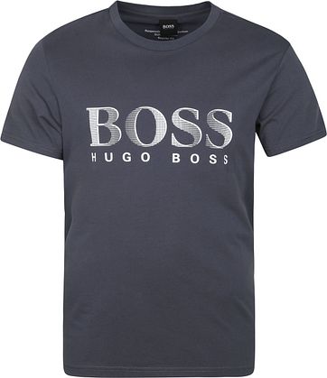 Hugo Boss T-shirt UV-Protection Donkergrijs