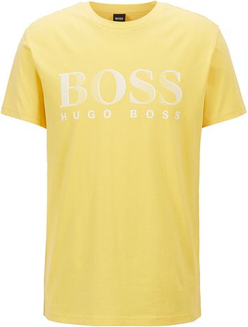 Hugo Boss T Shirt UV-Protection Gelb
