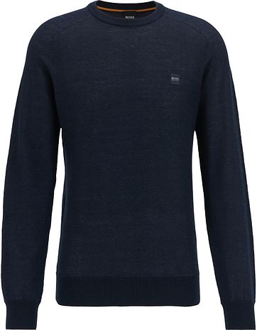 Hugo Boss Trui Amador Donkerblauw