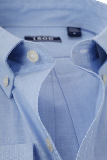 IZOD Overhemd Melange Blauw
