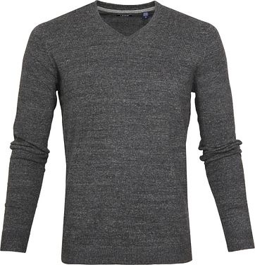 IZOD Pullover V-Neck Grijs