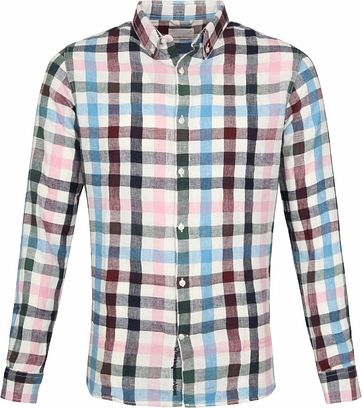 Knowledge Cotton Apparel Overhemd Groen