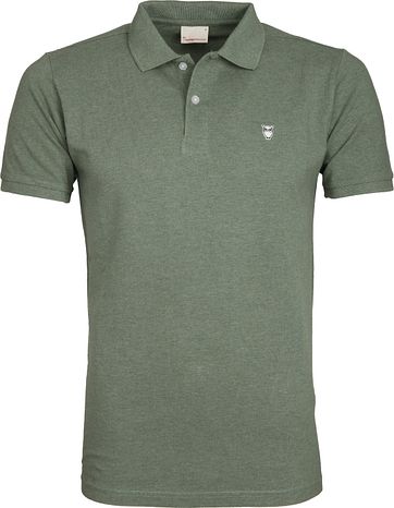 Knowledge Cotton Apparel Polo Olive knowledge cotton apparel kopen in de aanbieding Knowledge Cotton Apparel Polo Olive knowledge cotton apparel kopen in de aanbieding