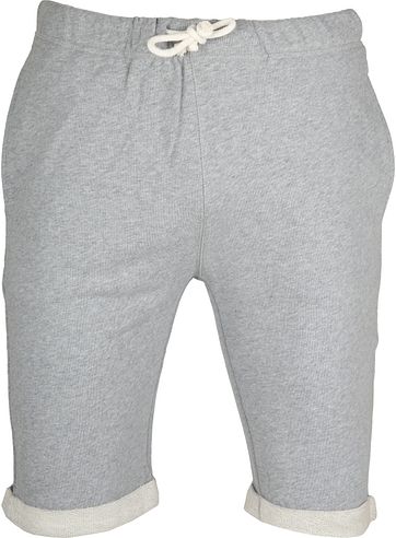 Knowledge Cotton Apparel Short Melange Grey