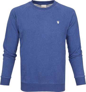 Knowledge Cotton Apparel Trui Blauw knowledge cotton apparel kopen in de aanbieding Knowledge Cotton Apparel Trui Blauw knowledge cotton apparel kopen in de aanbieding