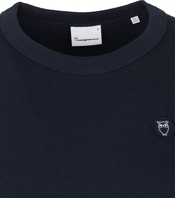 KnowledgeCotton Apparel Elm Sweater Navy