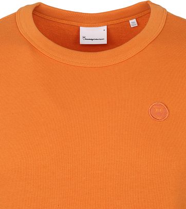 KnowledgeCotton Apparel Elm Sweater Orange