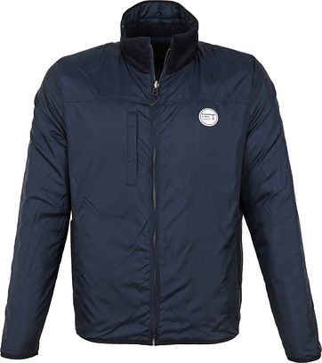 KnowledgeCotton Apparel Fjord Jas Donkerblauw