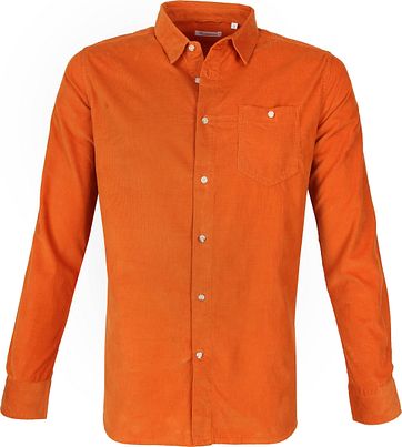 KnowledgeCotton Apparel Hemd Roest