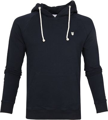 KnowledgeCotton Apparel Hoodie Eclipse Navy