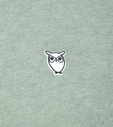 KnowledgeCotton Apparel Pullover Logo Green KnowledgeCotton Apparel Pullover Logo Green