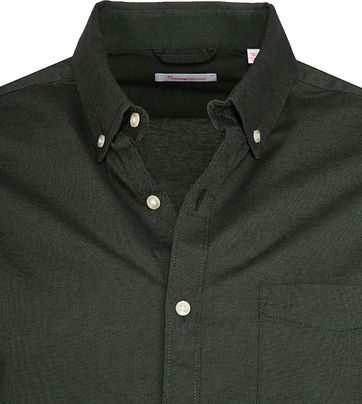 KnowledgeCotton Apparel Shirt Stretch Army