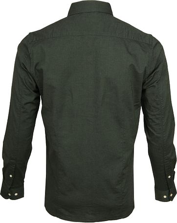 KnowledgeCotton Apparel Shirt Stretch Army