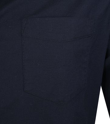 KnowledgeCotton Apparel Shirt Stretch Navy