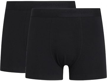 KnowledgeCotton Apparel Shorts Maple 2-Pack Schwarz