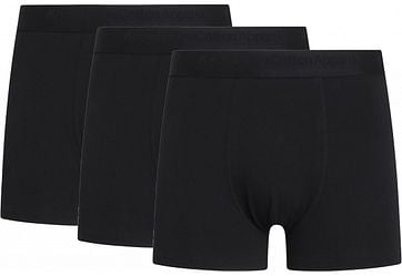 KnowledgeCotton Apparel Shorts Maple 3-Pack Schwarz
