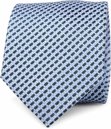 Krawatte Seide Gr&uuml;n Muster