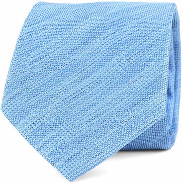 Krawatte Seide Hellblau 9-17